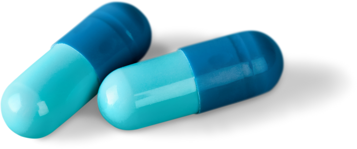 Blue Medicine Pills