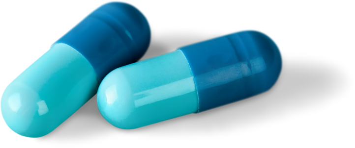 Blue Medicine Pills